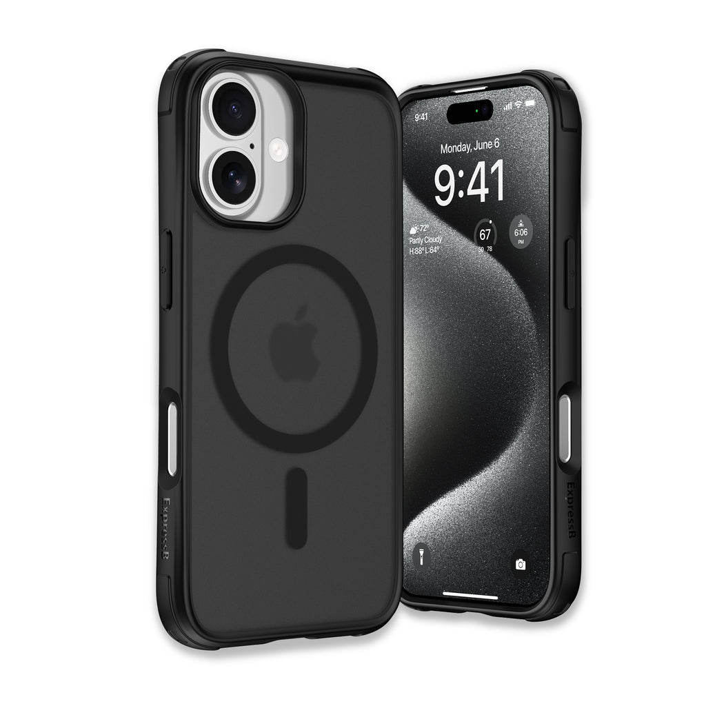 ExpressB® For iPhone 17 Case Matte Finish Shockproof Thinprotect iPhone 17 Back Cover with Matte Smooth Touch Back for iPhone 17 Cover