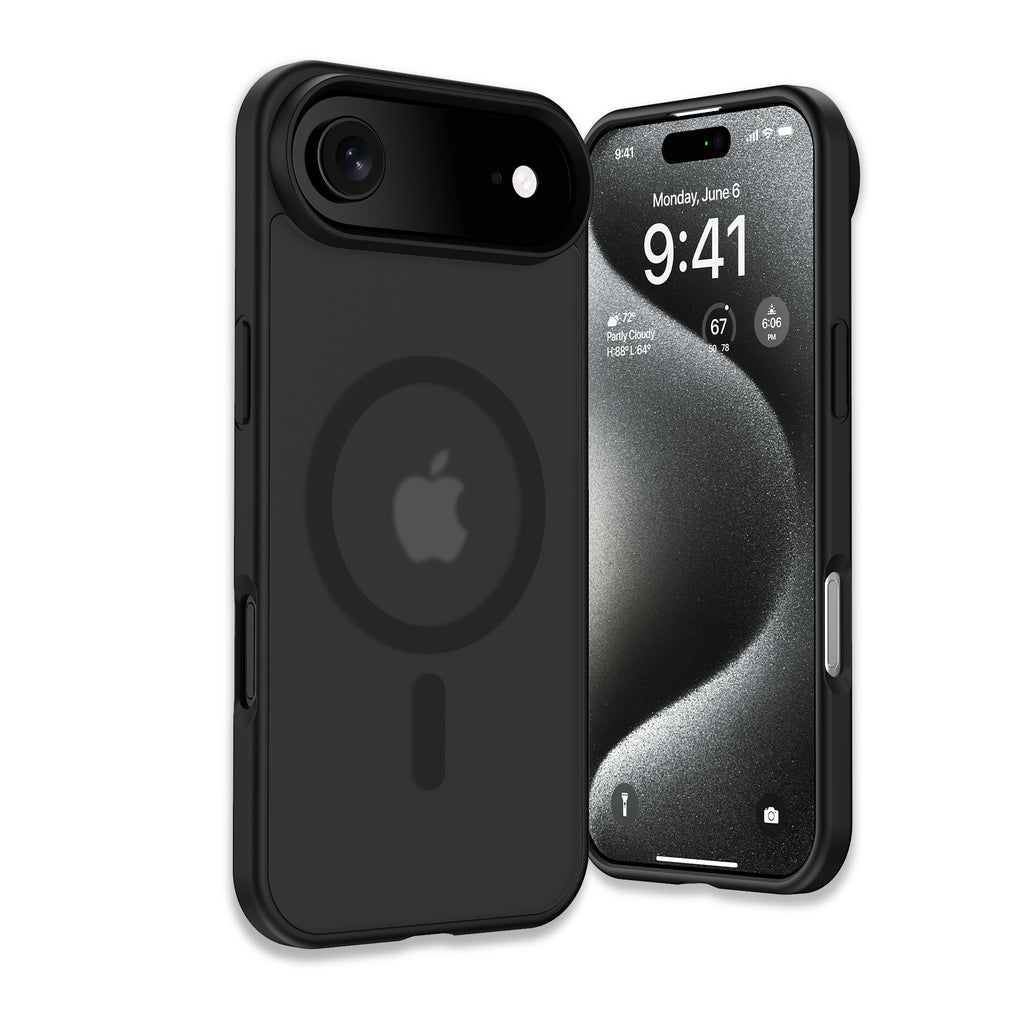ExpressB® For iPhone Air Back Cover Matte Finish Magnetic for Magsafe Matte Sides Smooth Touch Back Case for iPhone Air Cover
