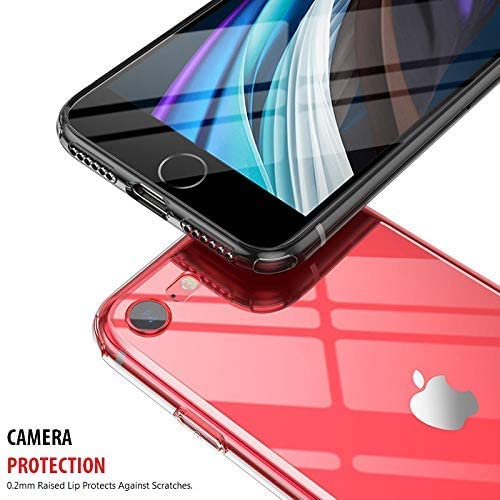 ExpressB® Transparent Soft Back | Crystal Clear iPhone Case Cover iPhone SE 2022 / 2020 / 8 /7